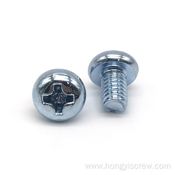 Small tiny pan machine screws